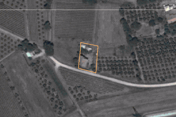 Foto aerea dell'area di pertinenza
