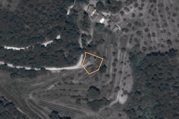 Foto aerea dell'area di pertinenza